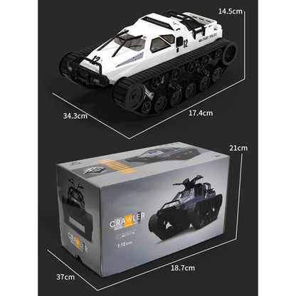 SG-1203 1:12 2.4G การจำลองรีโมทคอนโทรล EV ติดตามยานพาหนะถัง Off-road รถรุ่นของเล่นรถ