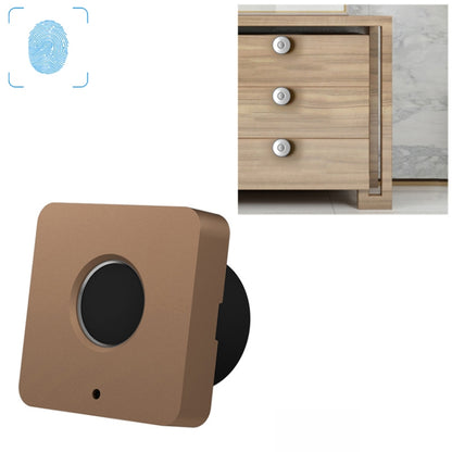 T5 Square Version แผงอลูมิเนียมอัลลอยด์ลายนิ้วมือล็อคลิ้นชัก, Black, Pink, Blue, Red, Silver