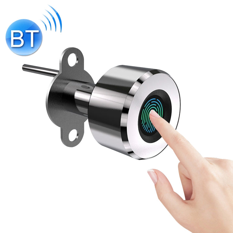 T23FB Micro USB ชาร์จโลหะผสมสังกะสีสมาร์ทลายนิ้วมือ + บลูทูธ Triple Linkage เปิดลิ้นชักล็อคตู้เก็บเอกสารล็อค, Triple Linkage Open Fingerprint + Bluetooth