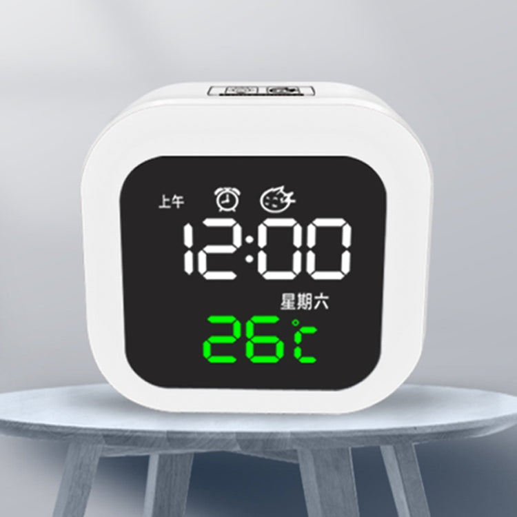 นาฬิกาสมาร์ทโฮม USB พร้อมไฟกลางคืนและฟังก์ชันหน่วยความจำและจอแสดงผล LED, Smart Clock