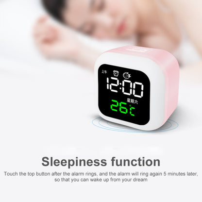 นาฬิกาสมาร์ทโฮม USB พร้อมไฟกลางคืนและฟังก์ชันหน่วยความจำและจอแสดงผล LED, Smart Clock