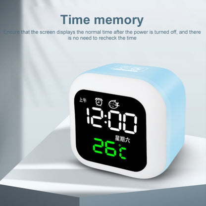 นาฬิกาสมาร์ทโฮม USB พร้อมไฟกลางคืนและฟังก์ชันหน่วยความจำและจอแสดงผล LED, Smart Clock
