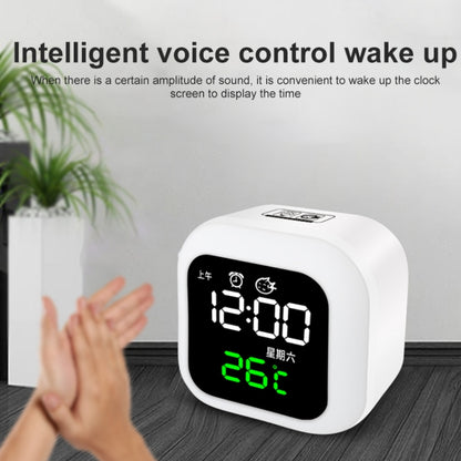 นาฬิกาสมาร์ทโฮม USB พร้อมไฟกลางคืนและฟังก์ชันหน่วยความจำและจอแสดงผล LED, Smart Clock