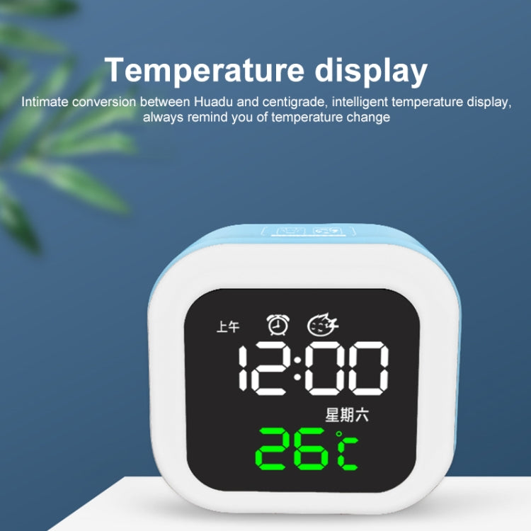 นาฬิกาสมาร์ทโฮม USB พร้อมไฟกลางคืนและฟังก์ชันหน่วยความจำและจอแสดงผล LED, Smart Clock