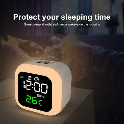 นาฬิกาสมาร์ทโฮม USB พร้อมไฟกลางคืนและฟังก์ชันหน่วยความจำและจอแสดงผล LED, Smart Clock