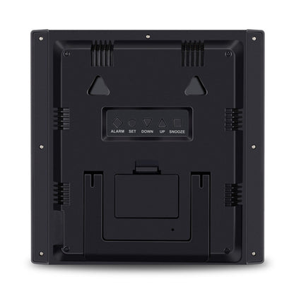 TS-8608 นาฬิกาหน้าจอขนาดใหญ่มัลติฟังก์ชั่นเครื่องวัดอุณหภูมิความคิดสร้างสรรค์ในครัวเรือนเครื่องวัดความชื้นสัมพัทธ์, TS-8608