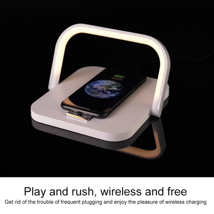 XM9902 เครื่องชาร์จไร้สายแบบพกพา Touch LED โคมไฟตั้งโต๊ะ