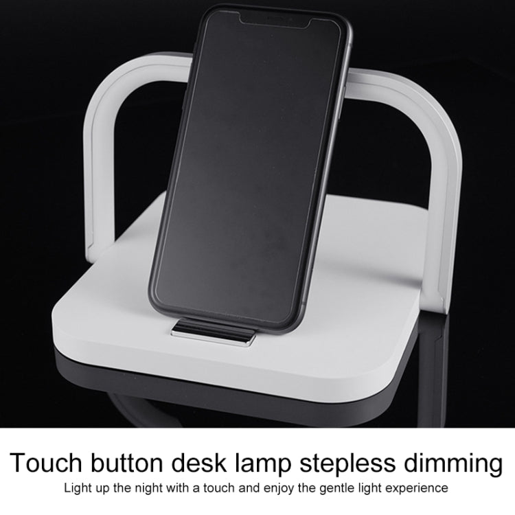 XM9902 เครื่องชาร์จไร้สายแบบพกพา Touch LED โคมไฟตั้งโต๊ะ