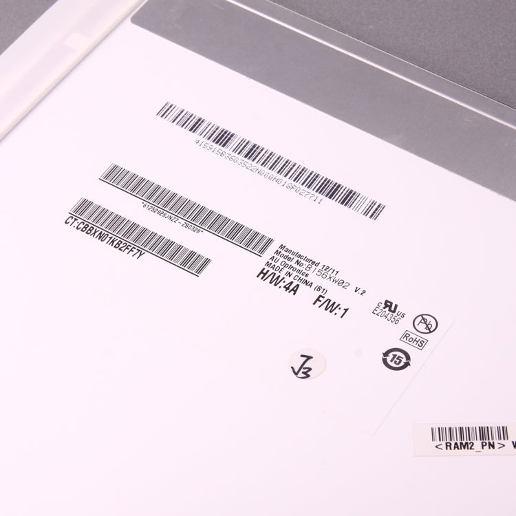 B156XW02 15.6 นิ้ว 40 พิน 16:9 ความละเอียดสูง 1366 x 768 หน้าจอแล็ปท็อปแผง LED TFT
