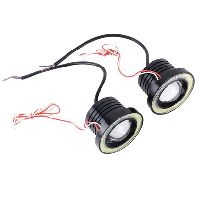 3.0 นิ้ว DC 12V 10W 900LM 6500K รถแองเจิลตาไฟตัดหมอก Foglight (แสงสีขาว + แสงสีขาว), 3.0 inch
