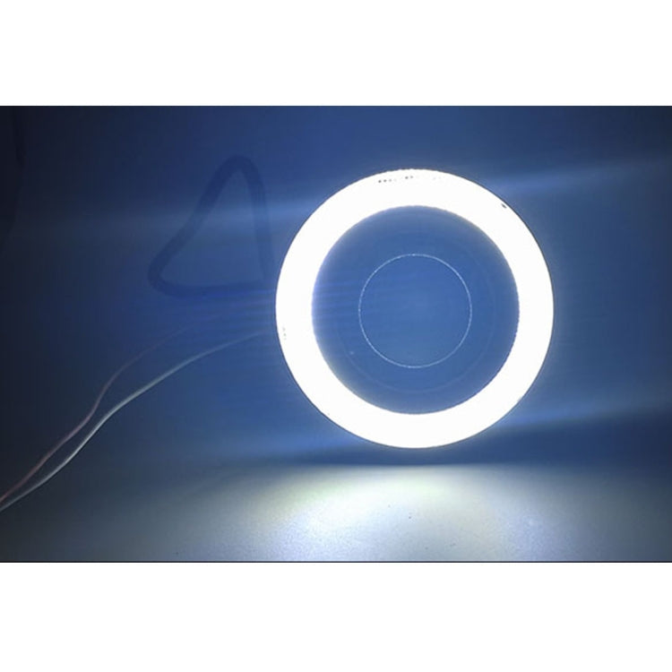 3.0 นิ้ว DC 12V 10W 900LM 6500K รถแองเจิลตาไฟตัดหมอก Foglight (แสงสีขาว + แสงสีขาว), 3.0 inch