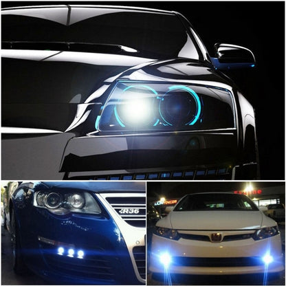 3.5 นิ้ว DC 12V 10W 900LM 7000K รถแองเจิลตาไฟตัดหมอก Foglight (แสงสีขาว + แสงสีขาว), 3.5 inch