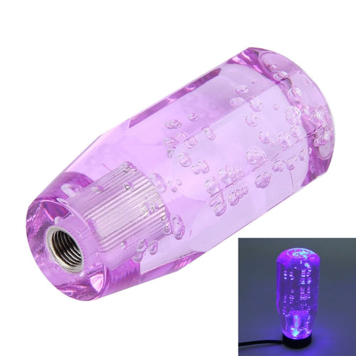 รถคริสตัล Breathing Racing Dash LED Magic Lamp หัวเกียร์เปลี่ยนเกียร์พร้อมฐานขนาด: 10.0 * 4.5 * 3.2 ซม. (แดงและน้ำเงิน), Size: 10.0 * 4.5 * 3.2 cm(Purple), Size: 10.0 * 4.5 * 3.2 cm(Transparent)