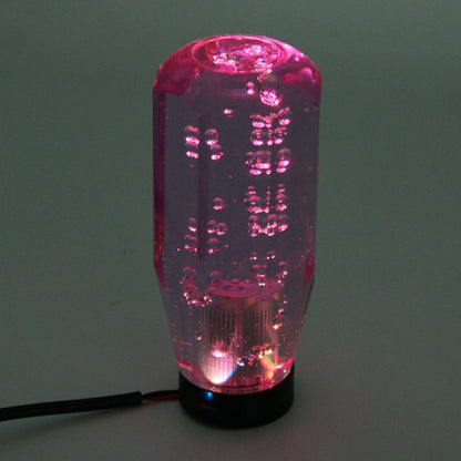 รถคริสตัล Breathing Racing Dash LED Magic Lamp หัวเกียร์เปลี่ยนเกียร์พร้อมฐานขนาด: 10.0 * 4.5 * 3.2 ซม. (แดงและน้ำเงิน), Size: 10.0 * 4.5 * 3.2 cm(Purple), Size: 10.0 * 4.5 * 3.2 cm(Transparent)