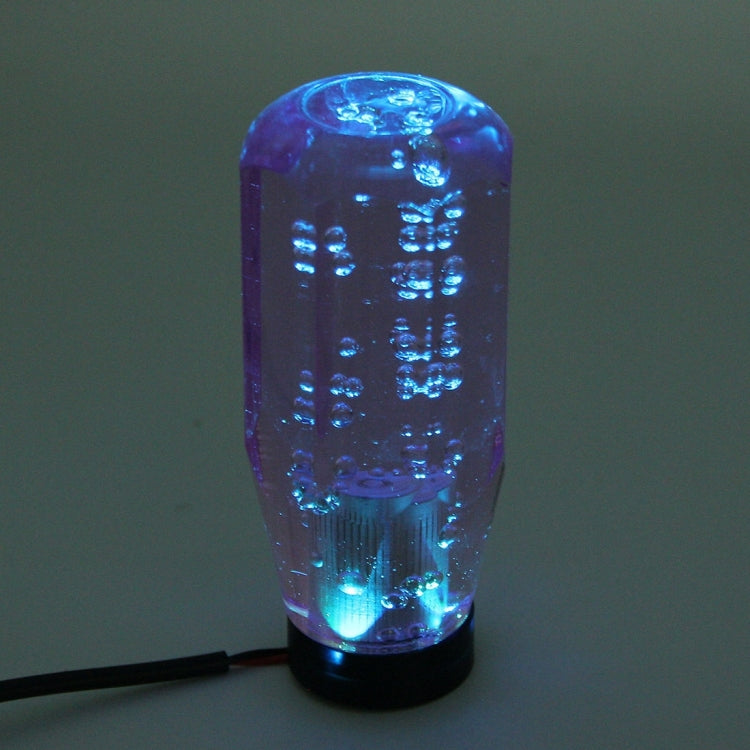 รถคริสตัล Breathing Racing Dash LED Magic Lamp หัวเกียร์เปลี่ยนเกียร์พร้อมฐานขนาด: 10.0 * 4.5 * 3.2 ซม. (แดงและน้ำเงิน), Size: 10.0 * 4.5 * 3.2 cm(Purple), Size: 10.0 * 4.5 * 3.2 cm(Transparent)