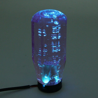 รถคริสตัล Breathing Racing Dash LED Magic Lamp หัวเกียร์เปลี่ยนเกียร์พร้อมฐานขนาด: 10.0 * 4.5 * 3.2 ซม. (แดงและน้ำเงิน), Size: 10.0 * 4.5 * 3.2 cm(Purple), Size: 10.0 * 4.5 * 3.2 cm(Transparent)
