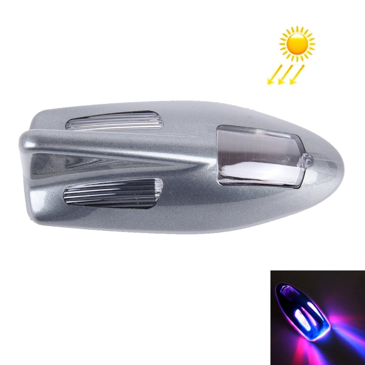 พลังงานแสงอาทิตย์สีสันสดใส Anti Collision Shark Fin ไฟท้ายรถ LED ไฟเตือนแฟลชไฟเตือน