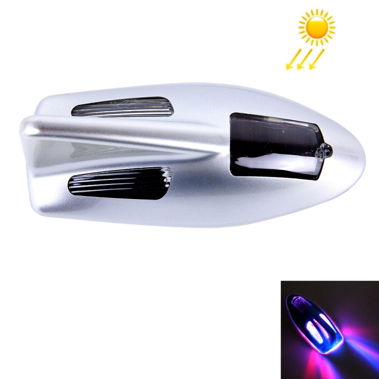 พลังงานแสงอาทิตย์สีสันสดใส Anti Collision Shark Fin ไฟท้ายรถ LED ไฟเตือนแฟลชไฟเตือน