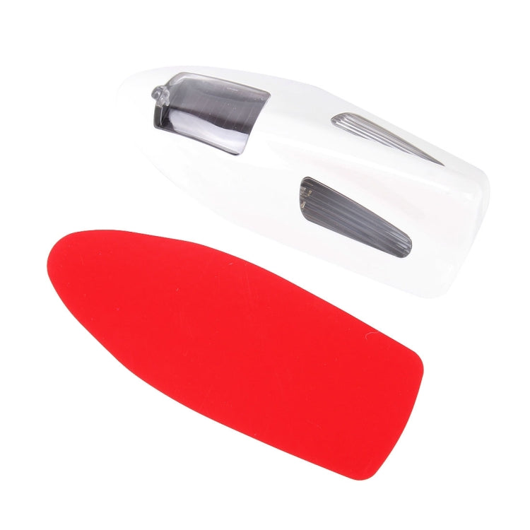 พลังงานแสงอาทิตย์สีสันสดใส Anti Collision Shark Fin ไฟท้ายรถ LED ไฟเตือนแฟลชไฟเตือน