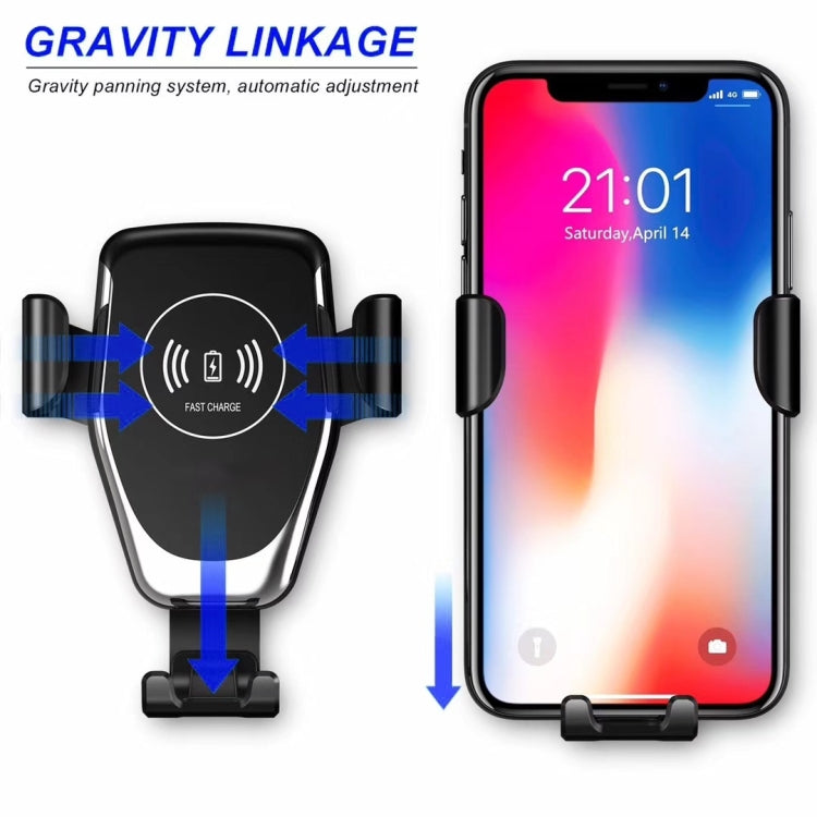 แท่นชาร์จไร้สายในรถยนต์ แท่นชาร์จไร้สาย Qi Standard Wireless Charger