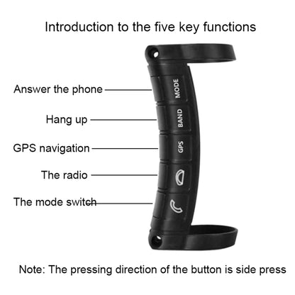 1 ชุด Universal พวงมาลัย Controller ไร้สายมัลติฟังก์ชั่น DVD Navigation Key รีโมทคอนโทรล, Steering Wheel Controller