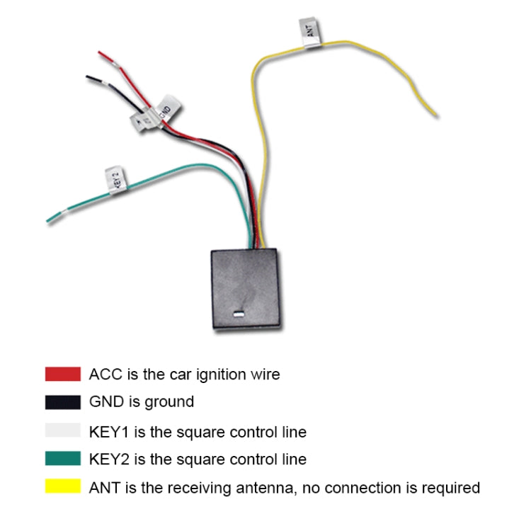 1 ชุด Universal พวงมาลัย Controller ไร้สายมัลติฟังก์ชั่น DVD Navigation Key รีโมทคอนโทรล, Steering Wheel Controller