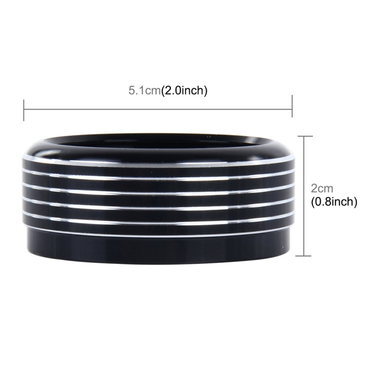 3 ชิ้น รถ อลูมิเนียมเครื่องปรับอากาศ ลูกบิด เคส สำหรับ Subaru, For Subaru(Black), For Subaru(Blue), For Subaru(Red), For Subaru(Silver)