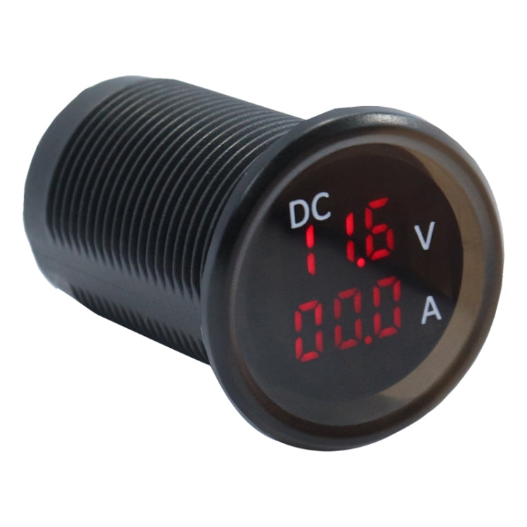 B3613 IP67 กันน้ำรถยนต์โมดิฟาย 4.5-30V โวลต์มิเตอร์ + แอมมิเตอร์, B3613