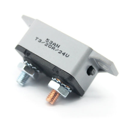 F3088-40A 40A คู่มือรีเซ็ต Circuit Breaker ขาสั้นคู่พร้อม Bolt 12/24V, 40A