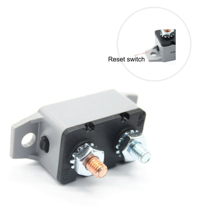 F3088-40A 40A คู่มือรีเซ็ต Circuit Breaker ขาสั้นคู่พร้อม Bolt 12/24V, 40A