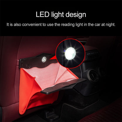รถมัลติฟังก์ชั่นการออกแบบ LED แขวนกล่องเก็บขยะแบบพับได้