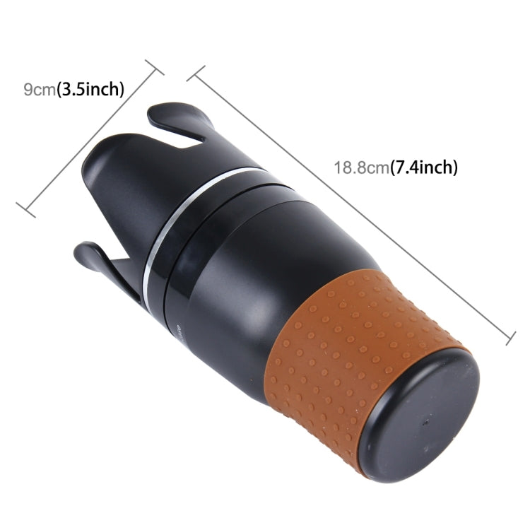 SB-1088 ที่วางแก้วอเนกประสงค์อัตโนมัติ 5 in 1 สมาร์ทโฟนเครื่องดื่มแว่นกันแดดการ์ดใส่เหรียญอุปกรณ์เสริมขนาดเล็ก, SB-1088(Black)