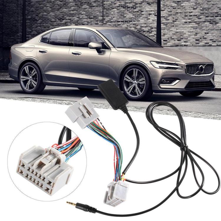 รถโมดูลบลูทูธไร้สายอะแดปเตอร์เสียงAUX + เครื่องรับสัญญาณบลูทูธสำหรับVolvo C S V CX Series 30 40 50 60 70, For Volvo C S V CX Series