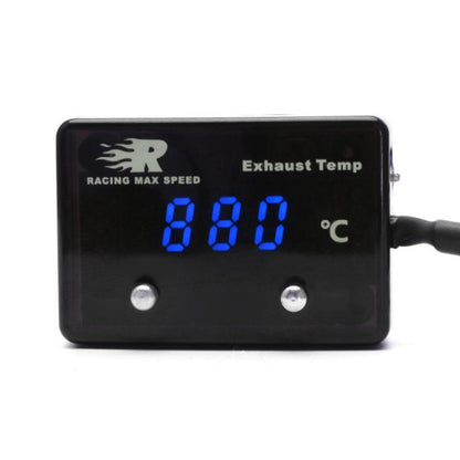 CNSPEED เครื่องวัดอุณหภูมิแก๊สท้ายรถยนต์พร้อมเซนเซอร์ P-ETM-01, Car Tail Gas Digital Display Thermometer