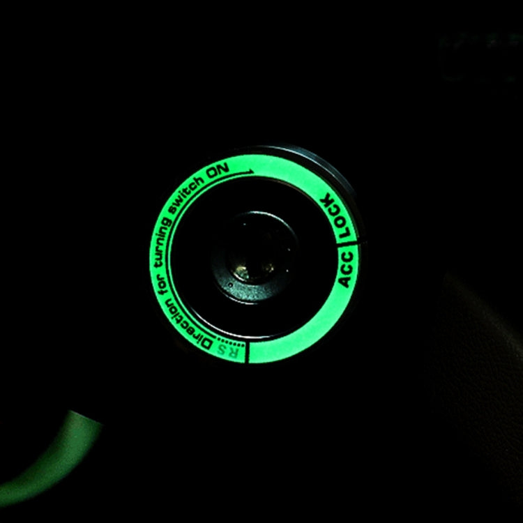 รถ อลูมิเนียม Igniter Night Luminous แหวนตกแต่งสำหรับ Audi และ Volkswagen