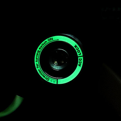 รถ อลูมิเนียม Igniter Night Luminous แหวนตกแต่งสำหรับ Audi และ Volkswagen