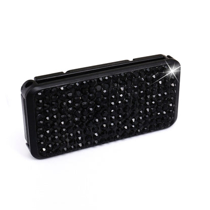 รถ เข็มขัดนิรภัยคริสตัลคลิปผู้ให้บริการกระชับตัวควบคุม, Crystal Black