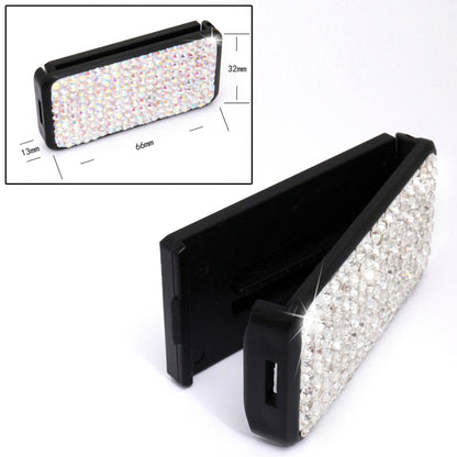 รถ เข็มขัดนิรภัยคริสตัลคลิปผู้ให้บริการกระชับตัวควบคุม, Crystal Black
