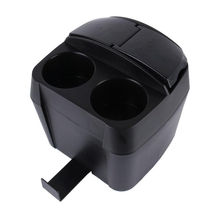 SHUNWEI SD-1605 มัลติฟังก์ชั่น 3 ใน 1 รถที่วางแก้วเครื่องดื่มขวดสามารถขยะสามารถแบบพกพายานพาหนะถังขยะถังขยะถังขยะออแกไนเซอร์, SD-1605 Black, SD-1605 Khaki