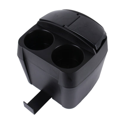 SHUNWEI SD-1605 มัลติฟังก์ชั่น 3 ใน 1 รถที่วางแก้วเครื่องดื่มขวดสามารถขยะสามารถแบบพกพายานพาหนะถังขยะถังขยะถังขยะออแกไนเซอร์, SD-1605 Black, SD-1605 Khaki