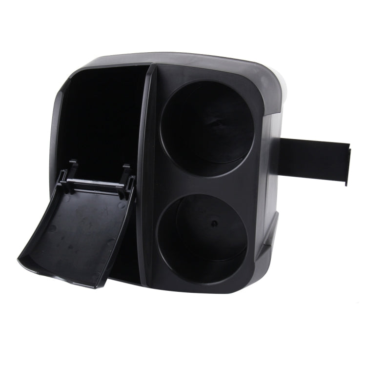 SHUNWEI SD-1605 มัลติฟังก์ชั่น 3 ใน 1 รถที่วางแก้วเครื่องดื่มขวดสามารถขยะสามารถแบบพกพายานพาหนะถังขยะถังขยะถังขยะออแกไนเซอร์, SD-1605 Black, SD-1605 Khaki