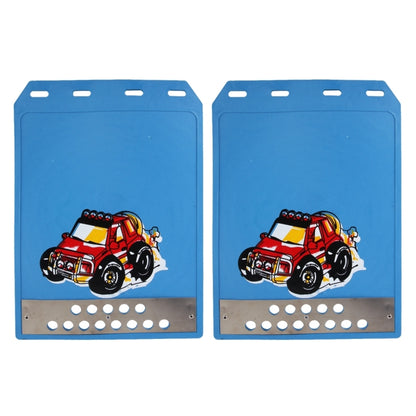 2 ชิ้น WS-003 พรีเมี่ยม Heavy Duty Moulded Splash Mud Flaps ด้านหน้าและด้านหลัง Guards, ขนาดเล็ก, การจัดส่งแบบสุ่ม