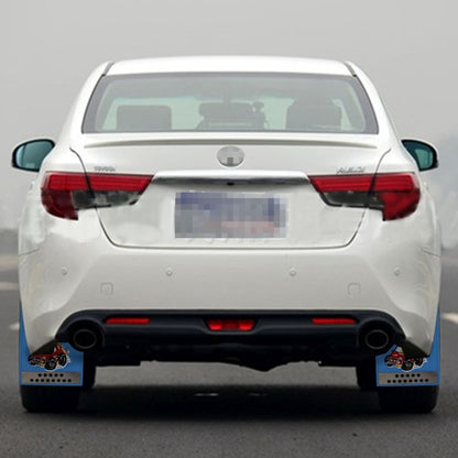 2 ชิ้น WS-003 พรีเมี่ยม Heavy Duty Moulded Splash Mud Flaps ด้านหน้าและด้านหลัง Guards, ขนาดเล็ก, การจัดส่งแบบสุ่ม