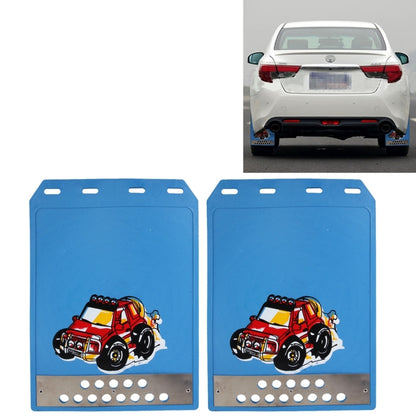 2 ชิ้น WS-003 พรีเมี่ยม Heavy Duty Moulded Splash Mud Flaps ด้านหน้าและด้านหลัง Guards, ขนาดเล็ก, การจัดส่งแบบสุ่ม