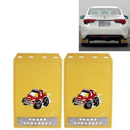 2 ชิ้น WS-003 พรีเมี่ยม Heavy Duty Moulded Splash Mud Flaps ด้านหน้าและด้านหลัง Guards, ขนาดเล็ก, การจัดส่งแบบสุ่ม
