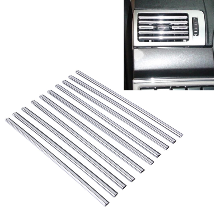 10 PCS SHENHAO AD-0834 Auto Car Air Vent Moulding Trim ตกแต่ง Strip, 10 PCS AD-0834