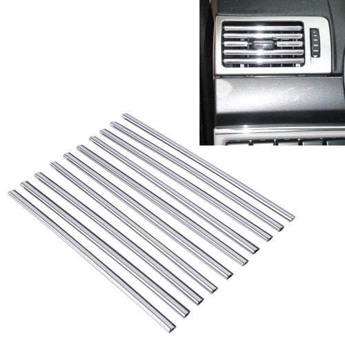 10 PCS SHENHAO AD-0834 Auto Car Air Vent Moulding Trim ตกแต่ง Strip, 10 PCS AD-0834