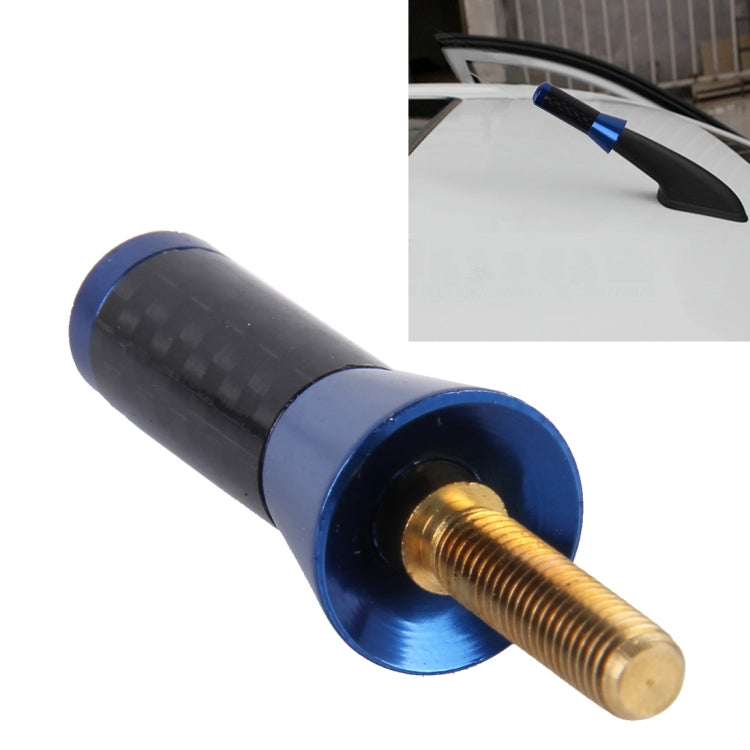 คาร์บอนไฟเบอร์อลูมิเนียมเสาอากาศสั้นฐานสกรูสากลขัดเงา (ขนาดเล็ก), 3.4cm