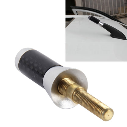 คาร์บอนไฟเบอร์อลูมิเนียมเสาอากาศสั้นฐานสกรูสากลขัดเงา (ขนาดเล็ก), 3.4cm