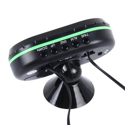 VST-7009V 4 In 1 เครื่องวัดอุณหภูมิรถดิจิตอลเครื่องวัดแรงดันไฟฟ้า Luminous นาฬิกาเครื่องทดสอบเครื่องตรวจจับ LCD Monitor Back light, 4 In 1 Thermometer Voltage Meter